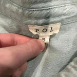 POL  At Twilight Full Size Plaid Contrast Shacket in size small Photo 4