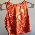 SheIn Funky orange tank top Photo 1
