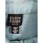 Eileen Fisher Jacket Womens Full Hidden Zip Travel Long Sleeve Teal Size PP Photo 1