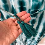 Soft Surroundings  blue tiedye Kaftan dress midi Photo 5