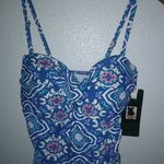 Shore Shapes 8 Swim Dress One Piece Swim Suit New! Blue Photo 14