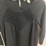 Scotch & Soda Maison  Black Lace Insert H line Shift Dress- Size 1 (Small) Photo 4