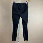 Ymi  Size 3 Distressed Raw Hem Dark Black Beachy Grunge Skater Streetwear Skinny Photo 1