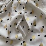 SheIn  Heart & Golden dot keyhole back bodysuit S Photo 7