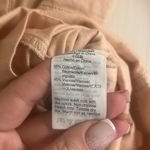 Madewell ✨ Top-Stitched Coverall Blush Sz 00 Jumpsuit✨ Photo 7