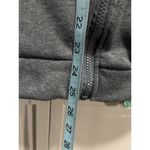 No Brand Gray Zip Up Sweat Jacket Zip Pockets Snaps Size See Measurements Photo 2