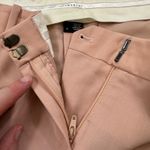 Theory  Dress Wool Pants 8 Womens 32 TESTRA 2B Edition Pink Blend Cropped Cuffed Photo 5