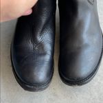 Frye Womens MELISSA BUTTON LUG TALL Vintage Black Riding Boots Sz 6B Leather ⬇️ Photo 5