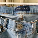 Aeropostale Women’s  5 Pocket Light Blue Denim Jean Jegging 10 Short Photo 3