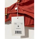 ANDIE  The Cartagena Bandeau Bikini Top In Terracotta M NWT Photo 4