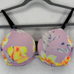 PINK - Victoria's Secret  Wear Everywhere Super Push-Up Bra 32D Floral Print‎ Photo 0