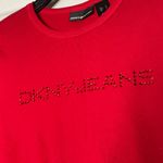 DKNY  Jeans Rhinestone Logo Long Sleeve T-shirt Y2K Photo 1