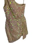 Saylor  Kyrie Mini Dress in Pink Champagne Small Photo 4