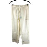 Neiwai Classic Embroidered Pajama Pants 2.0 Pockets Beige S Photo 1
