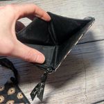 Vera Bradley Classic Black Wallet Bifold Snap & Zip Change Purse Set Paisley Photo 8