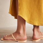 Jeffrey Campbell Toe Loop Sandals in Light Orange, Size 8 New in Box Photo 1