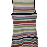 Magnolia Boutique Colorful Striped Sleeveless Dress Red Size M Photo 0