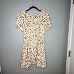 Hot Topic  Babydoll Dress Size S Goblincore Mushroom Frogs‎ Butterflies Nature Photo 5
