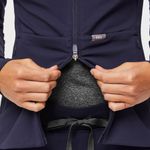 FIGS On Shift Contour Knit Jacket in Navy, Size X-Small Photo 4