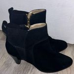 Adrienne Vittadini  Suede Heeled Booties Size 9 Photo 2