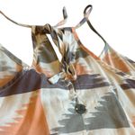 prAna Franny Romper Sleeveless Racerback Shorts Pockets Fun Print Size Medium Photo 10