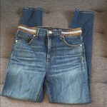 Veronica Beard  Blue Straight Leg Jeans Katie Skinny High Rise Size 29/8 Photo 0
