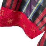 Kathy Louie Designer Imari Kimono Robe NWTs Silk Taffeta Jacquard Charmeuse OS Red Size undefined Photo 1