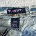 Blue Spice Twist Of Fate Paperbag Waist Denim Shorts in Light Blue Wash - Size 1 Photo 2