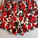 Maeve  The Colette Shorts Red Rose Size 32 Photo 3