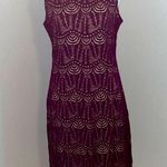 Sharagano lace sheath dress Photo 0