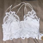 Free People White Lace Bralette NWT Size XS Photo 0