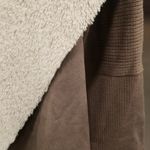 Nordstrom đź’• MADISON & LOLAđź’• Faux Shearling Jacket ~ Mocha & Beige Medium M Photo 8