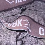 Gymshark  Womens Size XS Low Rise Purple Seamless Logo Waist Flex Legging Pants Photo 3