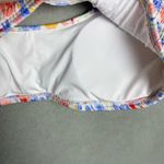 l*space L* Women’s Bikini Top Izzie Floral Smocked Swimwear with Removable Pads L Photo 2