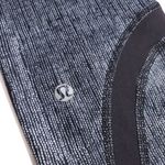 Lululemon Run Inspire Crop II Size 6 Burlap Texture Black Dune Gray Luxtreme Photo 3