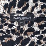 Mario Serrani  large‎ animal print knit top Photo 5