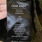 Dear John Women Dark Green Hidden Hood Cinched Pockets Utility Jacket Size S Photo 11