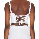 Camila Coelho  Ulli Top in White Large Photo 1