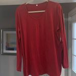 Women’s Xl Pullover Fits Loose. SKU 0060 Red Photo 0