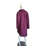 Bloomchic Purple and Black Long Sleeve Trench Coat Size undefined Photo 3