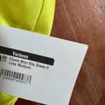 RUNAWAY THE LABEL Runaway The Label Charis Mini Dress Lime Size Medium NWT Photo 7