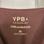 YPB Sculptlux Mini Dress Brown Size M Photo 3