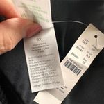 J.Crew NWT  Women's 3X Black Scrunchie Knotted Scoopneck Bikini Top Eco-Friendly Photo 4