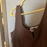 Faded Glory FINAL MARKDOWN  Brown Sleeveless Top xl Photo 1