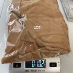 Studio Works EUC Vintage women’s faux suede tan pleated button front shirt M Photo 6