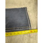 Bongo  Dark Wash Bootcut Jeans Womens 11 Contrast Stitching Back Flap Pockets Photo 8