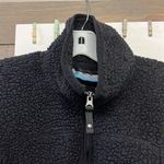 Free Country  Women’s Black Teddy Bear Zip-Up Sleeveless Vest with Pockets-Large Photo 5