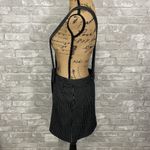 Sweet Pot Striped Overall Skirt Jumper Black Size 12 Photo 3