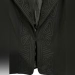 Ellen Tracy  Womens Black Ribbon Notch Single Closure Blazer Pockets‎ Business 10 Photo 2