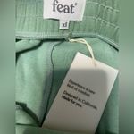 Feat BlanketBlend jogger pants, sweatpants, womens size XL, sea foam green Photo 4